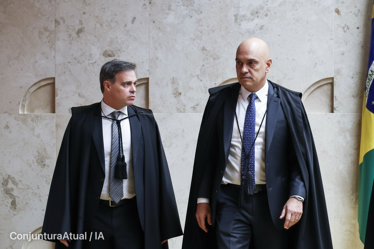 Clima de guerra no STF: Moraes e Mendonça resistem a recuos e crise ganha novos contornos