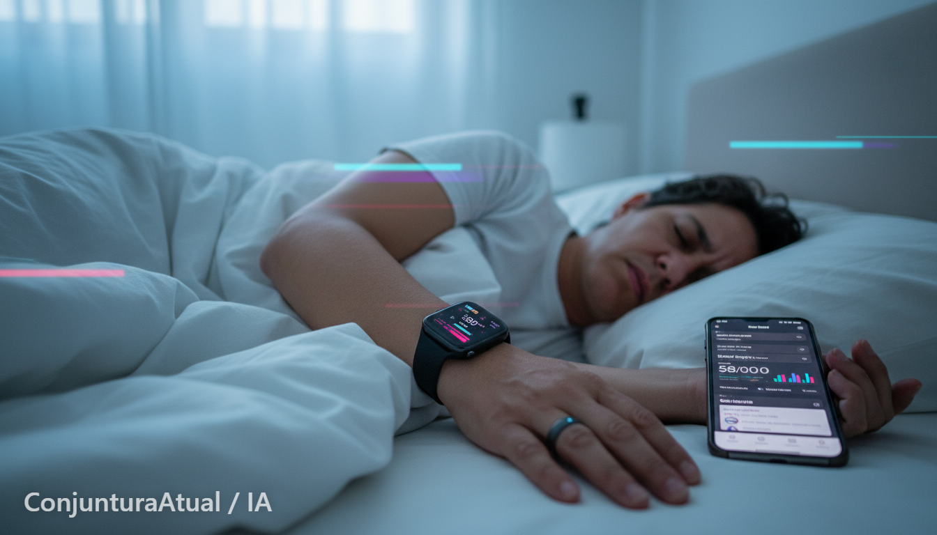 A armadilha do sono perfeito: Como a tecnologia está arruinando suas noites de descanso