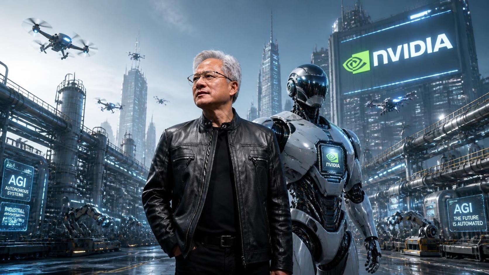 Nvidia declara que IA supera inteligência humana, mas mercado financeiro resiste ao otimismo