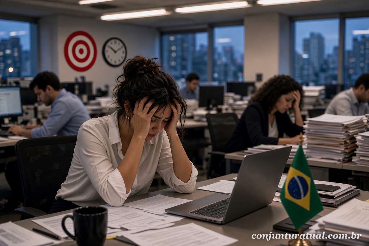Falta de autoconhecimento e gestão emocional impulsionam recorde de burnout no Brasil