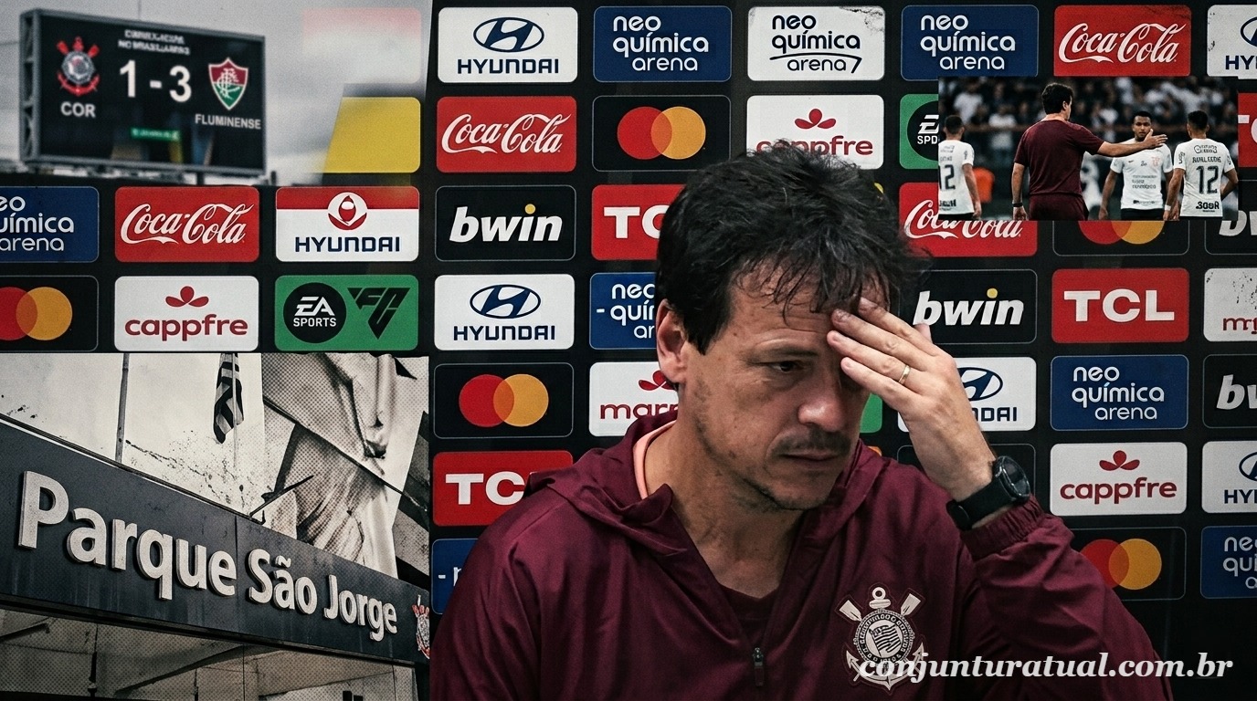 Corinthians banca permanência de Fernando Diniz após igualar marca histórica de derrotas