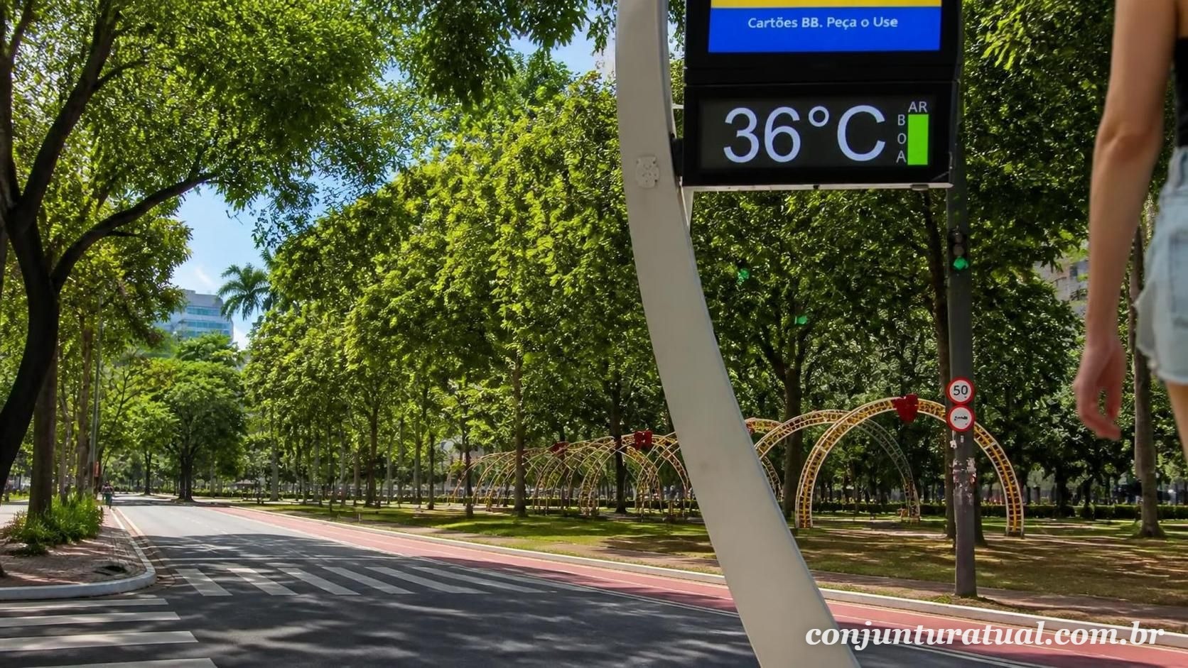 Calor extremo atinge São Paulo com termômetros 5ºC acima da média histórica