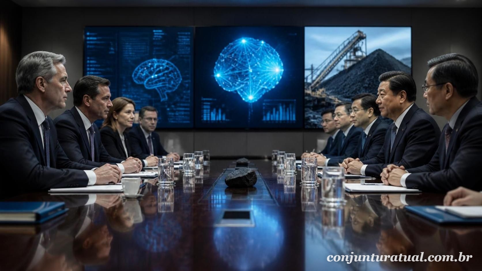 EUA e China estabelecem canal de crise para Superinteligência e fecham acordo comercial de carvão