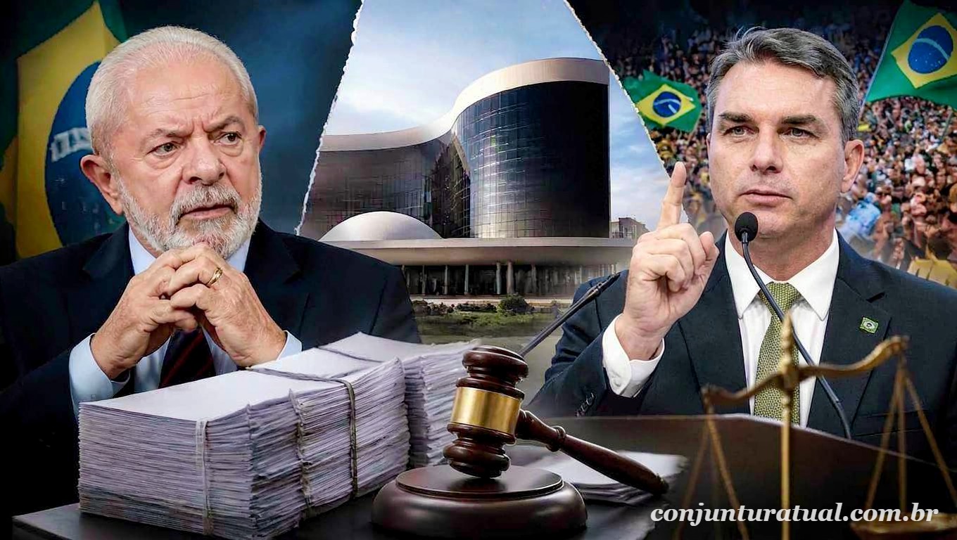 Lula aciona TSE 85 vezes para tentar barrar críticas de Flávio Bolsonaro na campanha de 2026