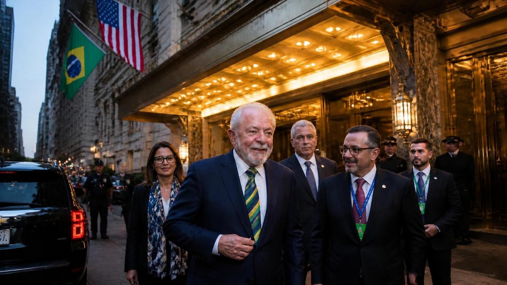 Fatura de luxo: Comitiva de Lula em Nova York já custa R$ 3,2 milhões em hospedagem