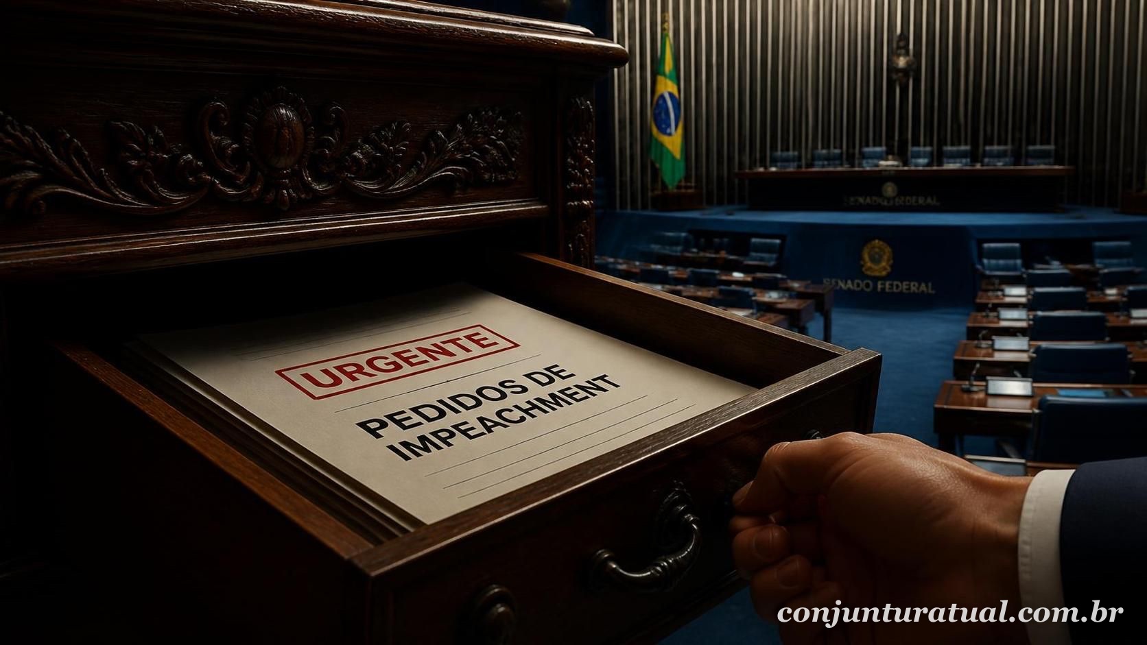 Blindagem no STF: 109 pedidos de impeachment seguem engavetados no Senado