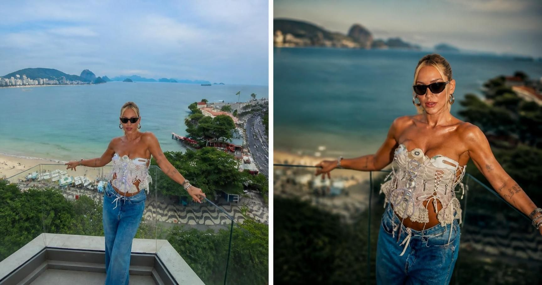 Virginia Fonseca resgata moda excêntrica em estreia da NFL no Rio de Janeiro