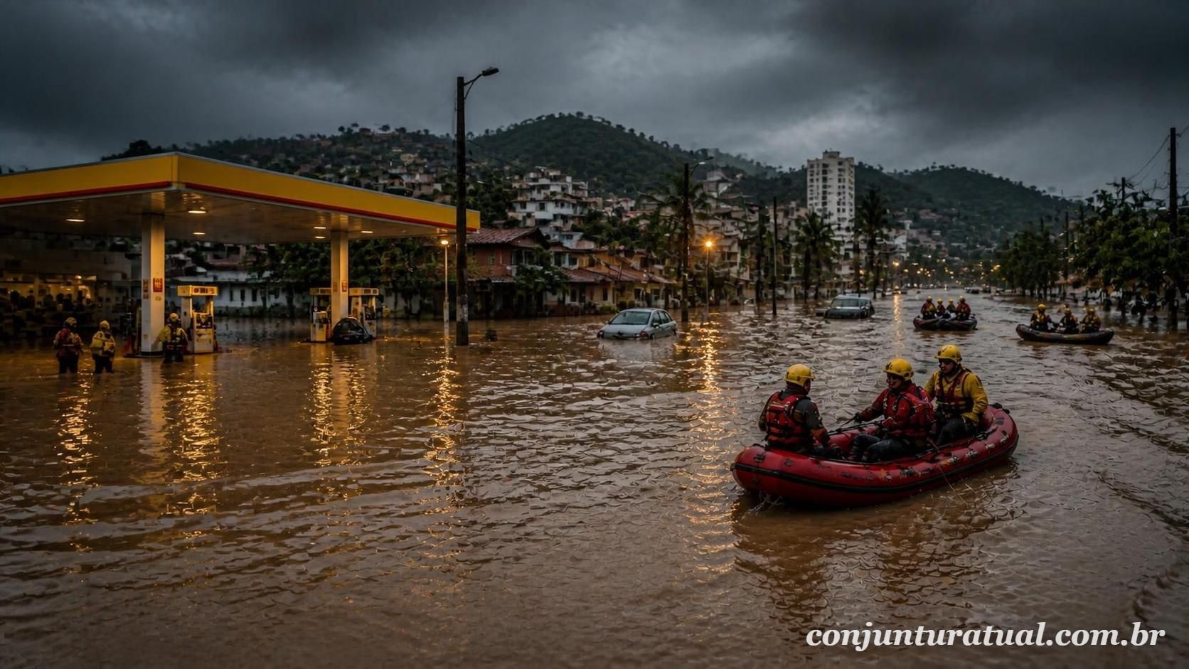 Shell é processada em R$ 541 milhões por impacto climático em enchentes no RS