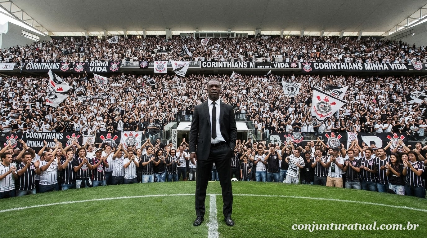 Corinthians anuncia Clarence Seedorf como novo técnico para a luta contra o rebaixamento