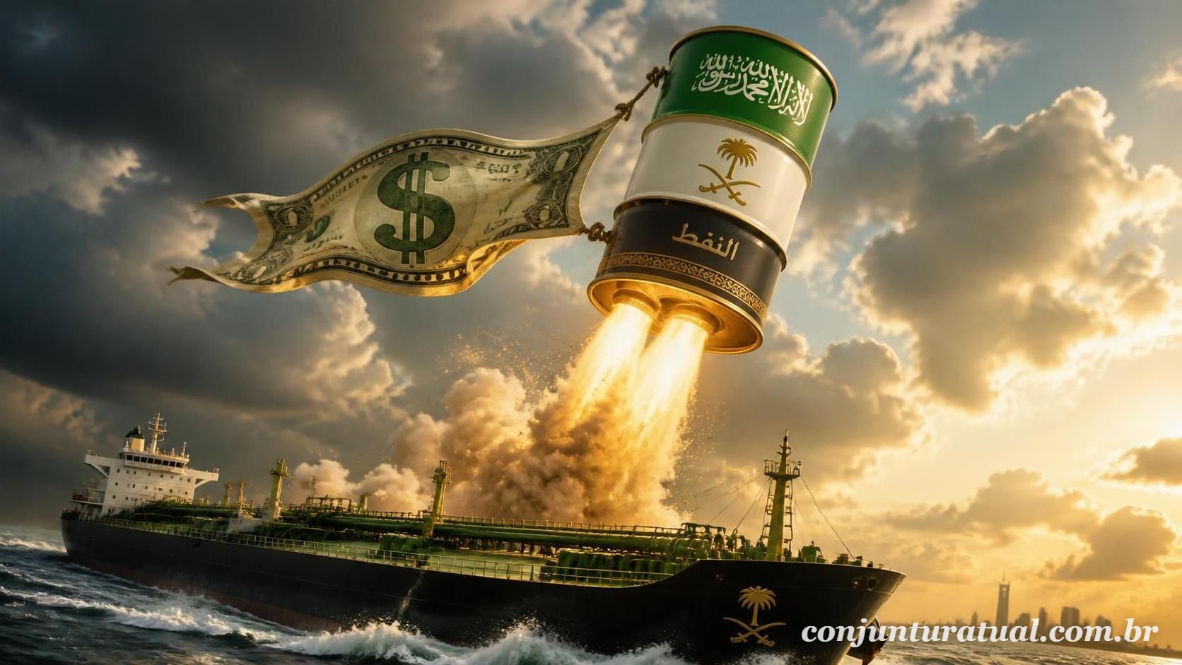 Petróleo dispara com ofensiva contra Arábia Saudita e impasse energético na Ucrânia