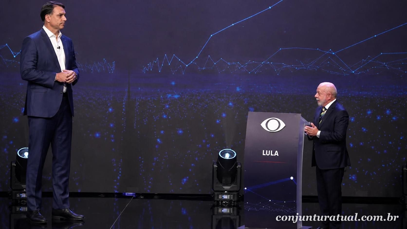 Lula e Flávio Bolsonaro duelam sobre planos para dívidas dos brasileiros; veja as diferenças