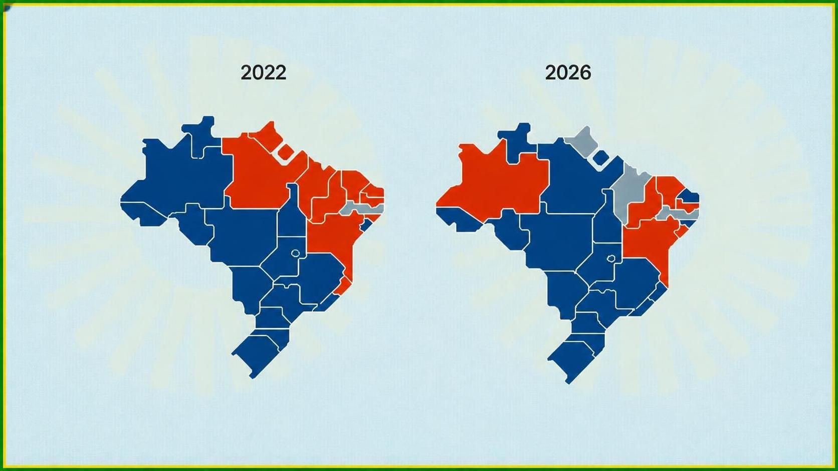 Onda conservadora: Direita deve ampliar comando para 18 governos estaduais em 2027