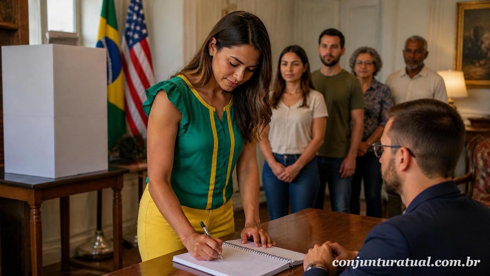 Eleições 2026: Flávio Bolsonaro lidera  com 65,8% os primeiros resultados no exterior; Lula tem 29,3%