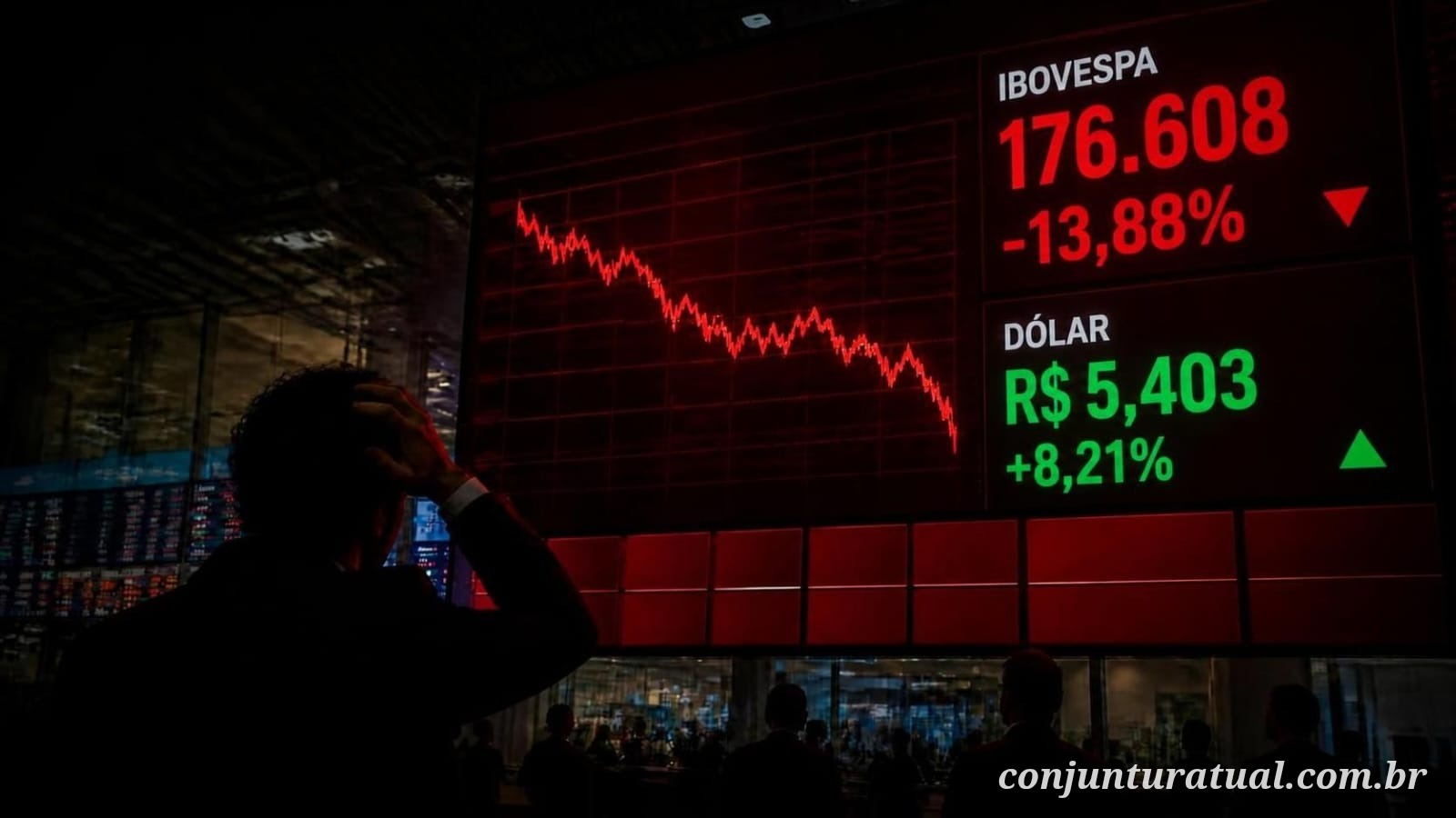 Bolsa derrete R$ 734 bilhões após reeleição de Lula; dólar tem maior alta em 25 anos