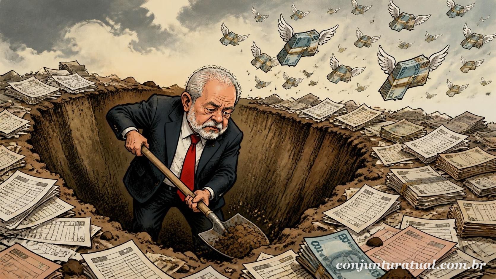 Imprensa internacional critica 'rombo herdado de si mesmo' por Lula e alerta para colapso fiscal