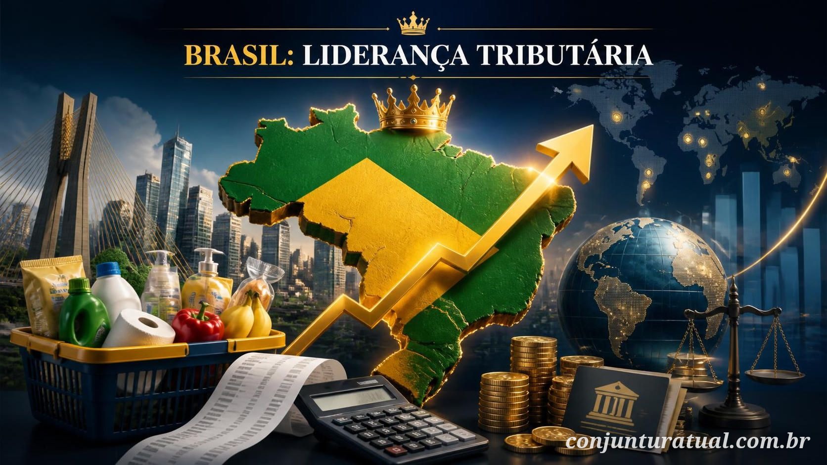 Brasil deve assumir liderança global com o maior imposto sobre consumo do mundo