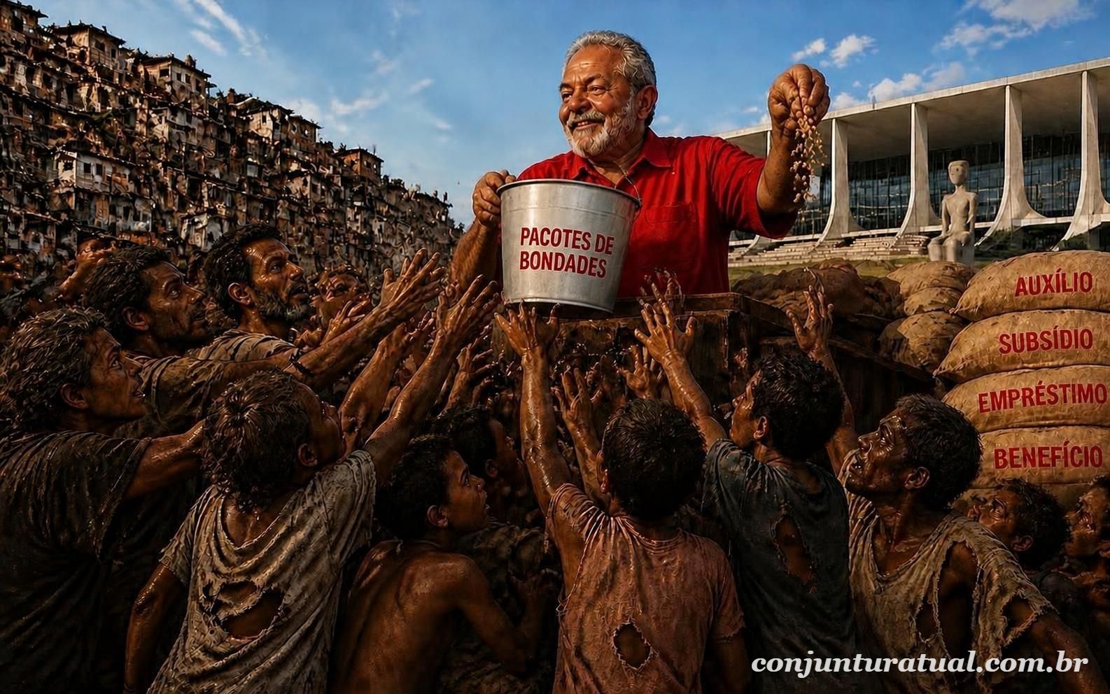 O vício da miséria: Por que o Brasil resiste a ser salvo do próprio fracasso?