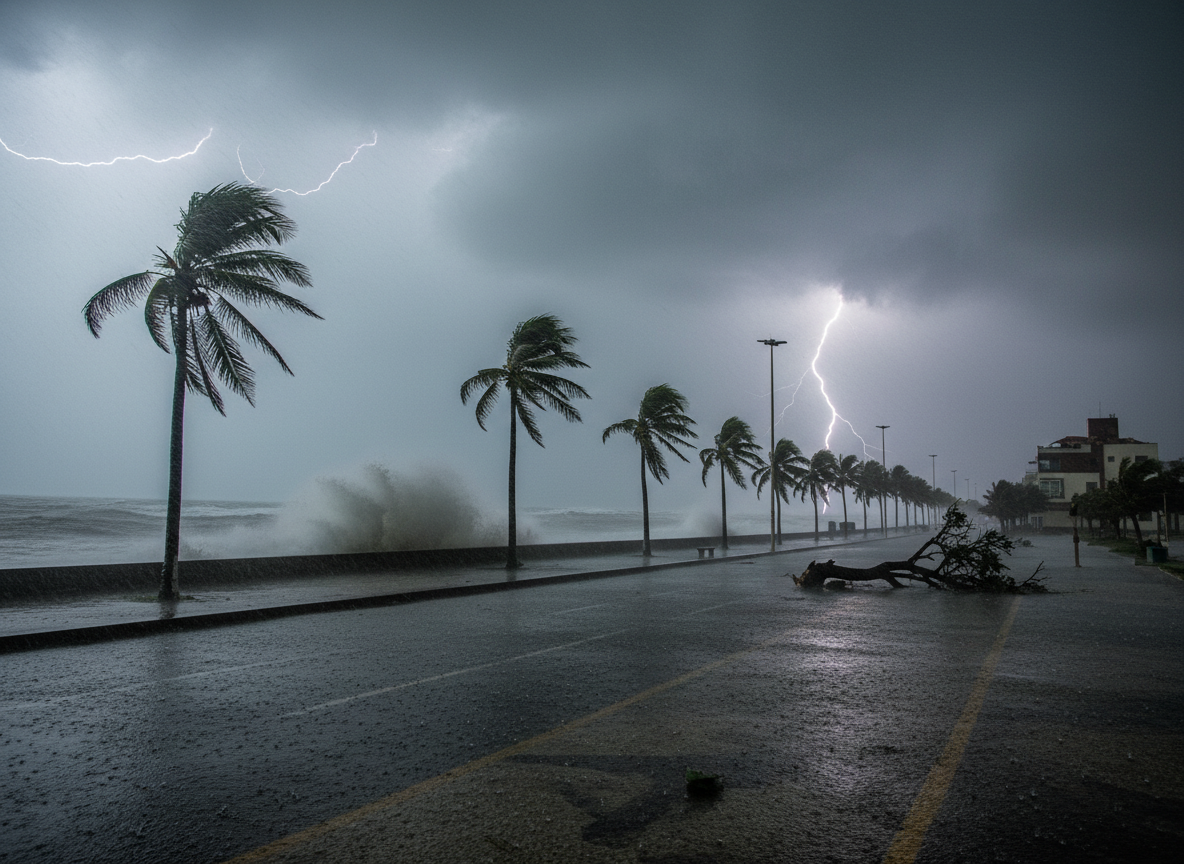 Alerta vermelho no Sul: Chuva severa e risco de ciclone colocam estados em atenção máxima