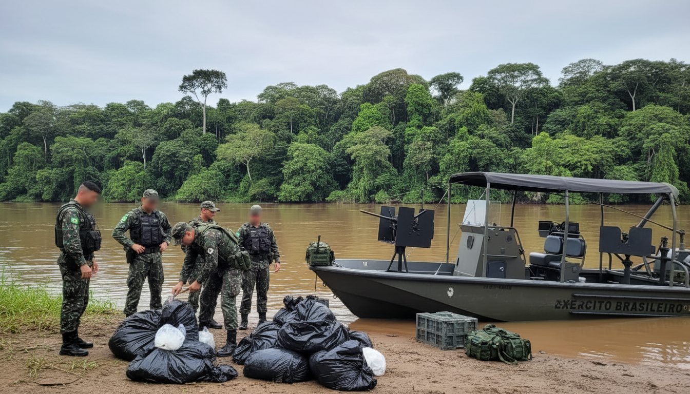 Ofensiva contra o crime organizado no Amazonas gera prejuízo de R$ 263 milhões às facções